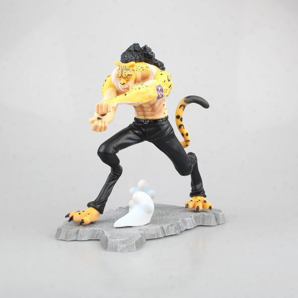 One Piece Rob Lucci Figures Toy Anime Beastly Leopard Model Cp9 Rob Lucci Statues Model Gifts For Kids Wish