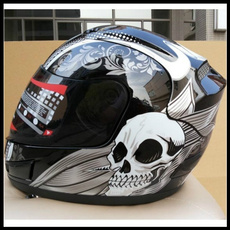 Helmet, Novelty, motorbike, skull