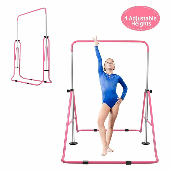 Gymnastics Bar Adjustable Kids Horizontal Training Kip Unique Child Xmas 