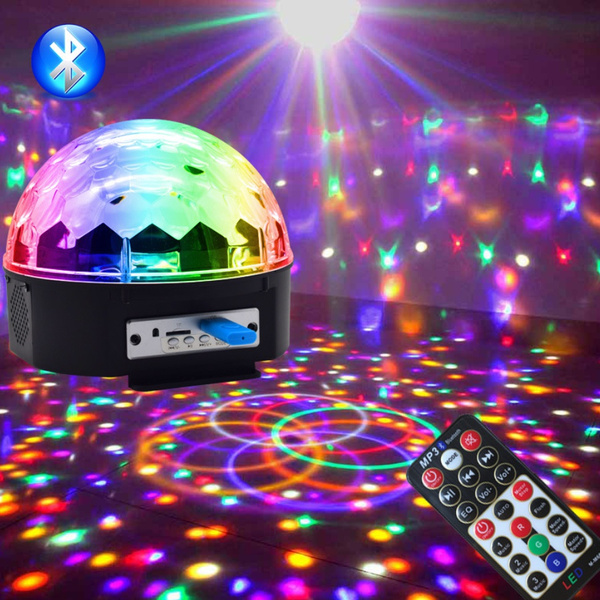 LED RGB Crystal Magic Ball Effect Lighting for Stage Party Disco DJ Bar