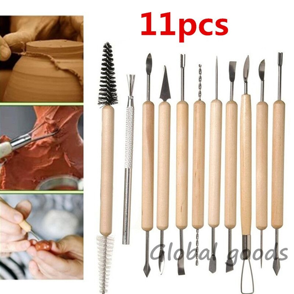 11pcs polymer shapers modeling carved tool