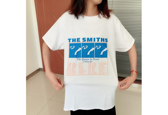 1pcs The Smiths T shirt The Smiths The Queen is dead Us tour 86 t