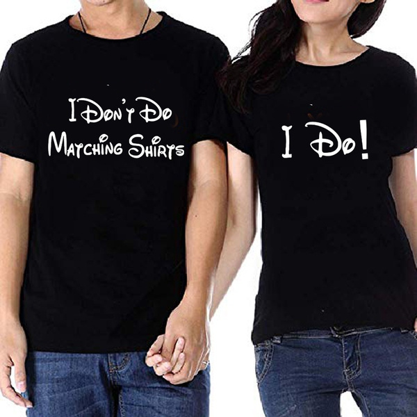 groom and bride couple shirt
