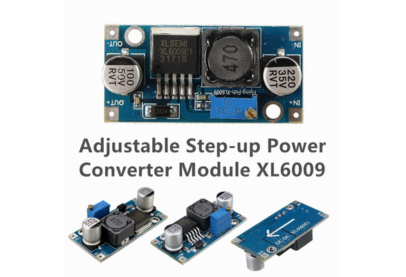 5PCS DC-DC Adjustable Step-up boost Power Converter Module XL6009 Replace LM2577 