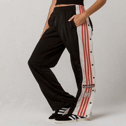 adibreak track pants womens black