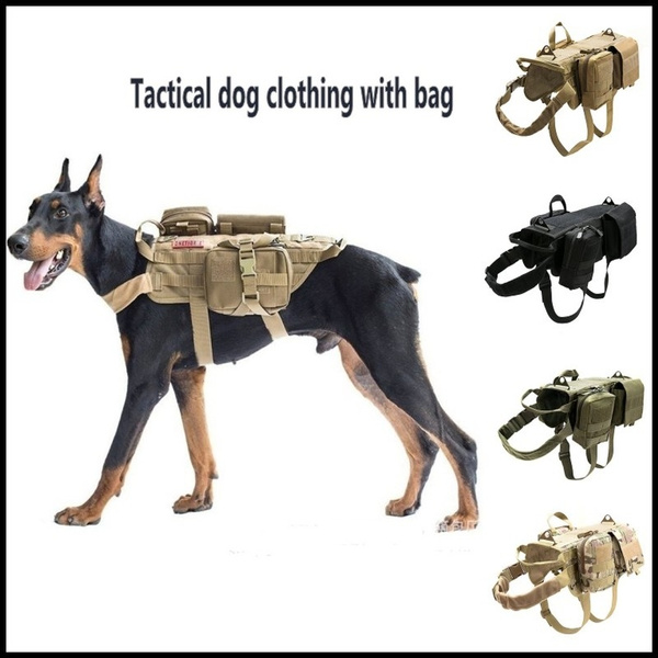 dog rescue harness backpack