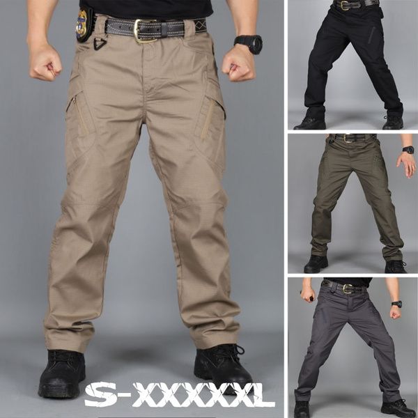 Cheap Men's Combat Outdoor Sports Trekking Pants Tactical Military  Sweatpants Fighting Multi-pocket Pants IX9 City Tactical Cargo Pants | Joom