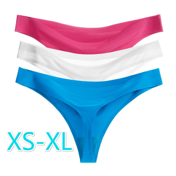 XS-XL Women Seamless Thongs G Strings Seamless Panties Low-Rise Thong  Seamless Underwear