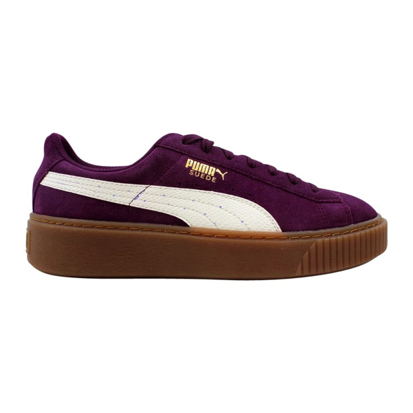 dark purple puma suede