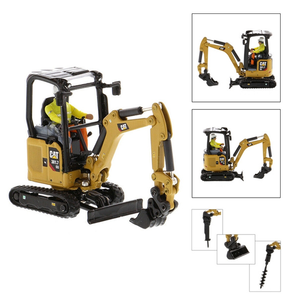 Caterpillar 301.7 CR Mini Hydraulic Excavator Cat Diecast Masters 85597 1/50 Car for sale online