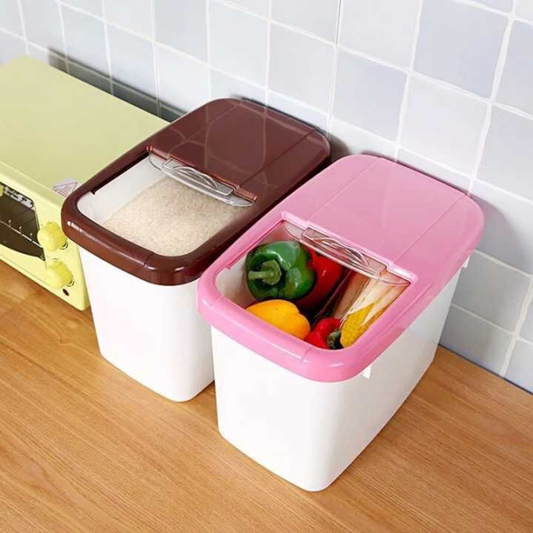 10kg large food rice storage containers