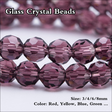 Charm, braceletbeadsdiyampcrystalbead, crystalbeadsforjewelrymaking, Glass