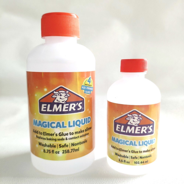 Elmers Glue Slime Magical Liquid Activator Solution 8.75oz Bottle Great For  Making Slime