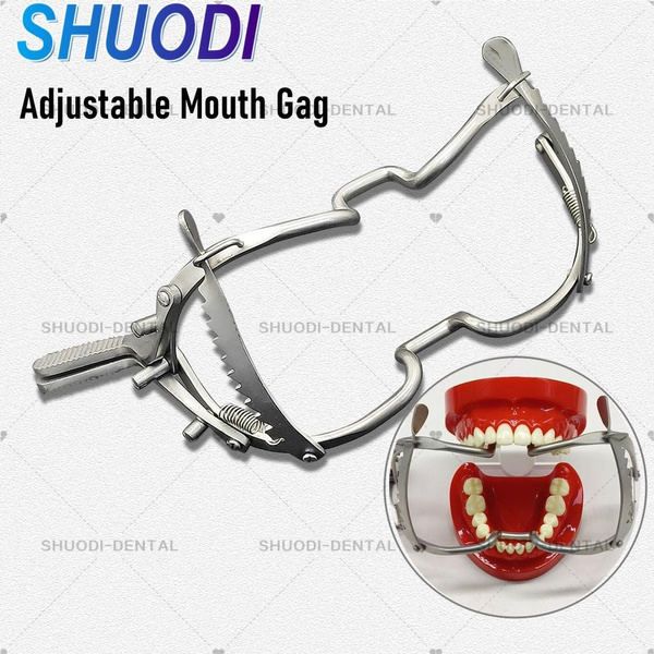 Dental Implant Retractor Adjustable Mouth Opener Gag Whitehead 13cm