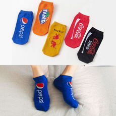 Funny, boatsock, Cotton Socks, Colorful