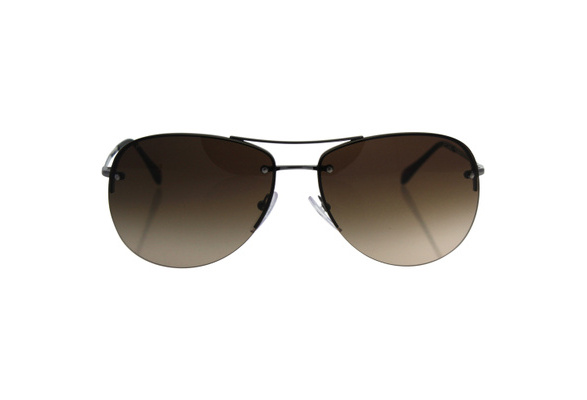 Prada SPS 50R 5AV-6S1 - Brown Gradient/Brown by Prada for Men - 62