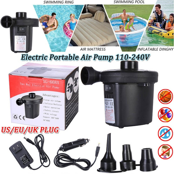 GOCHANGE Electric Air Pump Inflator For Inflatable Toy Boat Air Bed 