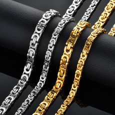 goldplated, Fashion, byzantine, Chain