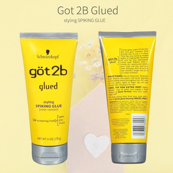 got2b Glued Blasting Freeze Spray Ultra Glued Invincible Styling Hair Gel  Made In US