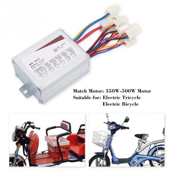 24v 500w Brush Motor Controller Electrical Scooter E Bike Bicycle Tricycle 