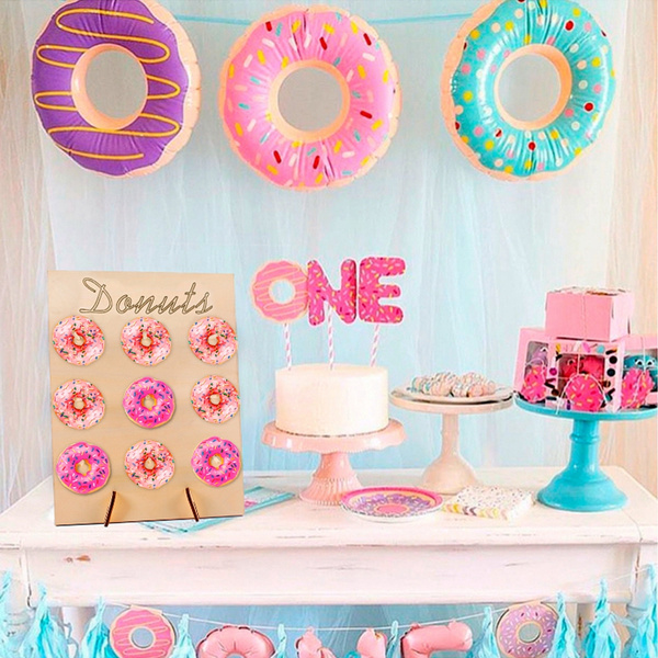 Party Supplies Donut Wall Stand Doughnut Rack Storage Racks Donut Holds 
