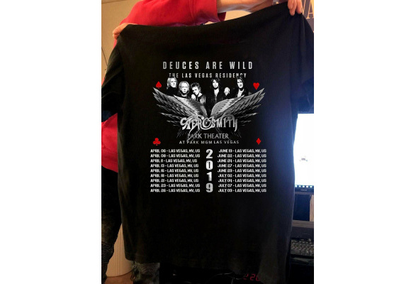 aerosmith deuces wild t shirt