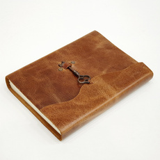 brown, blackcolornotebook, Gifts, leathernotebook