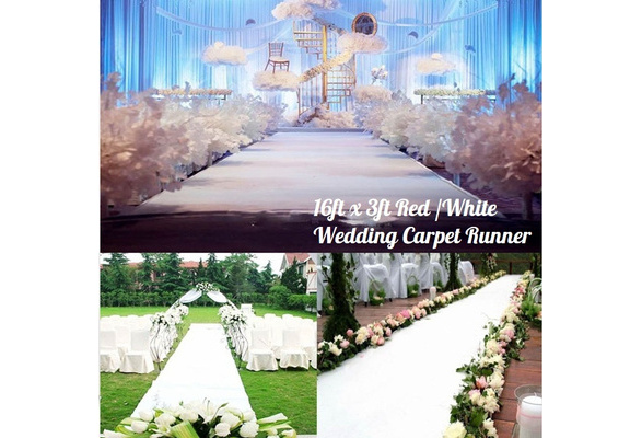 White Carpet Runners, White Wedding Carpet