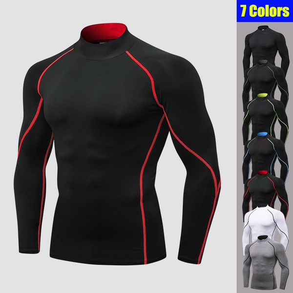 Design New Gym T shirt Compression Bodybuilding Jogging Jersey Sport shirt  Men Outdoor Clothes Running Shirt Rashguard