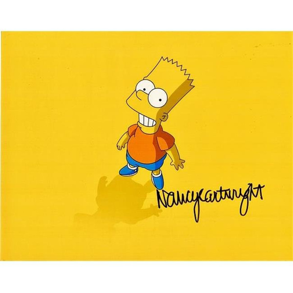 NANCY CARTWRIGHT Signed Autographed 8x10 THE SIMPSONS BART Photo 