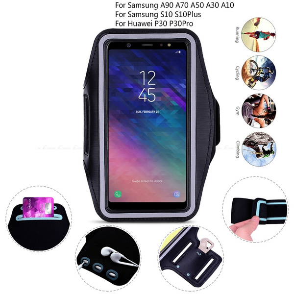 Running Sports Gym Exercise Armband Phone Case Cover For Huawei P30 Pro 