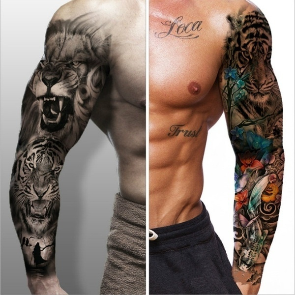 Lurrose Temporary Tattoos, 8pcs Angel Tattoo Stickers Chest Arm Waterp –  EveryMarket