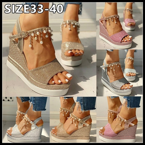 Summer High Wedge Heels Platform Sandals Lace Up Open Toe Women Party Club  Shoes | eBay