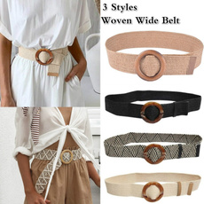 Summer, wide belt, Fashion, Women