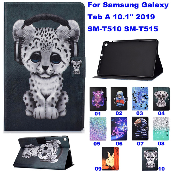 Case For Samsung Galaxy Tab A 10.1 2019 T510 T515 SM-T510 SM-T515 Cover  Funda Skins Tablet Fashion painted Stand Shell + Pen Butterfly Owl | Wish
