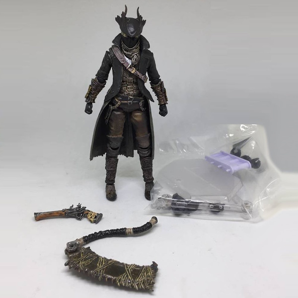 Game Figma 367 Hunter Bloodborne Action Figure PVC Toy New In Box 15cm 