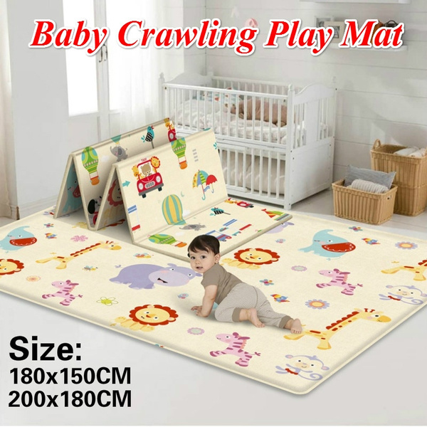 Waterproof Double Sided Baby Crawling Carpet Mat Kids Game Carpet Rugs Outdoor 