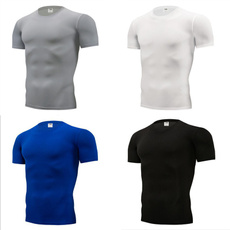 Short Sleeve T-Shirt, compression, skinnyshirt, Tops