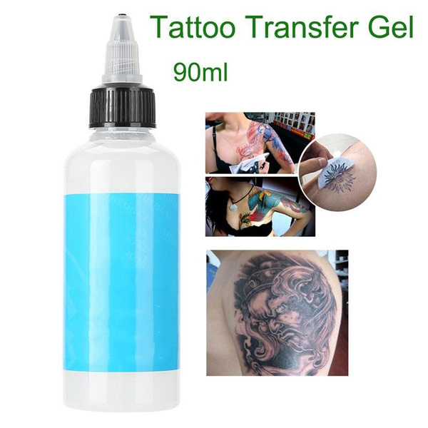 90ml Professional Tattoo Transfer Solution Stencil Transparent Tattoo  Transfer Gel Primer Stuff
