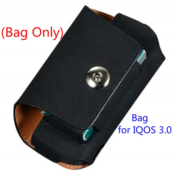 Case Luxury Frosted Leather for IQOS 3.0 Retro Cases Full Protective Cover  Carrying Bag for IQOS 3 Accessories