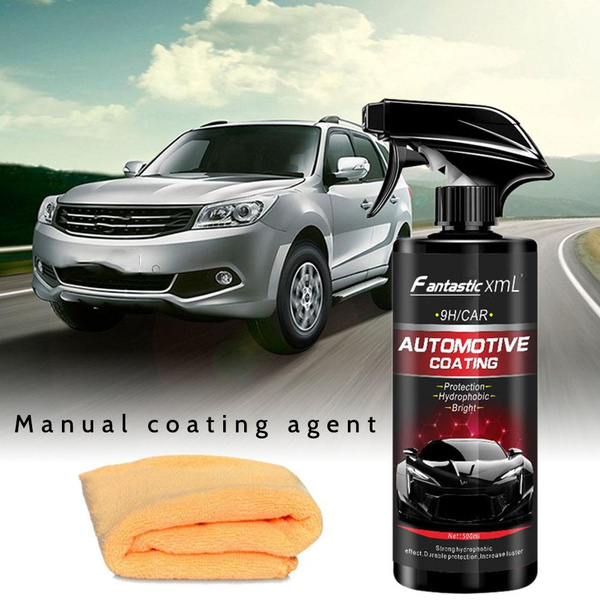 500ML Automotive Nano Coating Liquid Manual Quick Coat Polish Car Coating  Agent Maintenance Tool