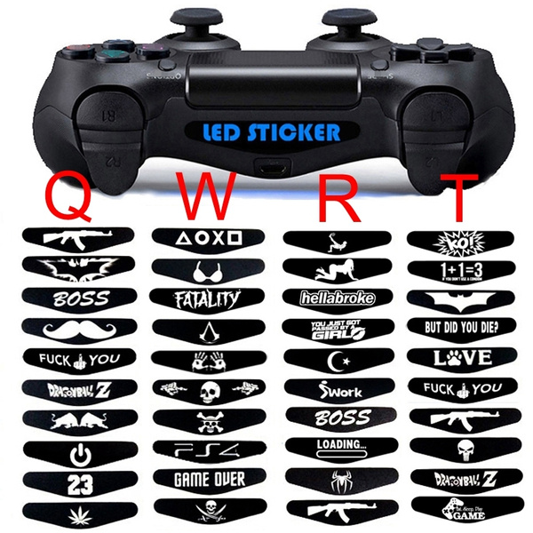 ps4 controller lightbar sticker