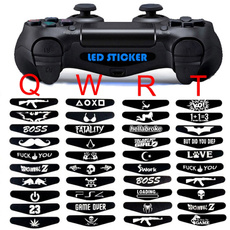 Playstation, Video Games, led, ps4controllersticker