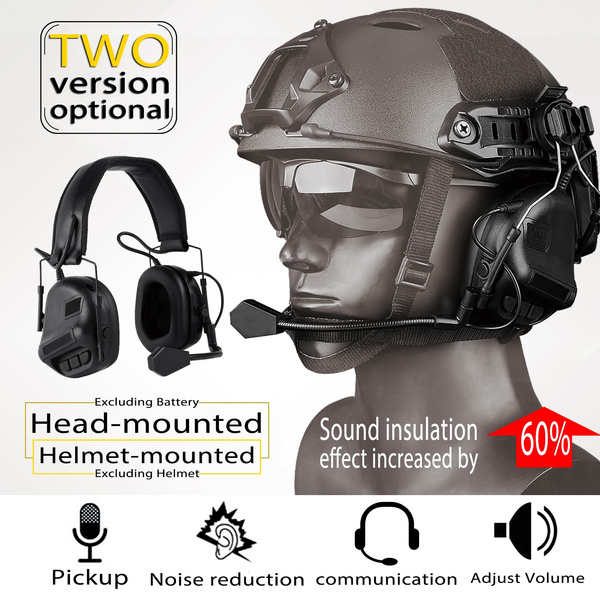 Helmet deals with headphones