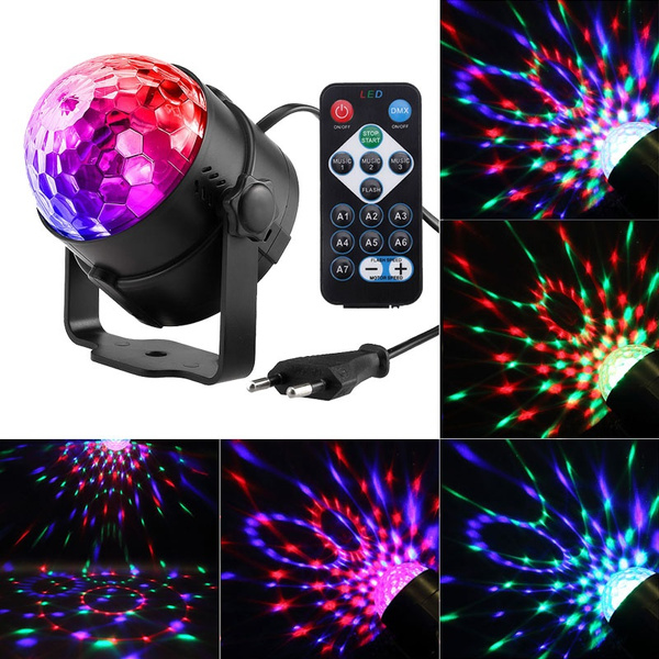 Led Disco Light Stage Lights DJ Disco Ball Luminious Sound Activated