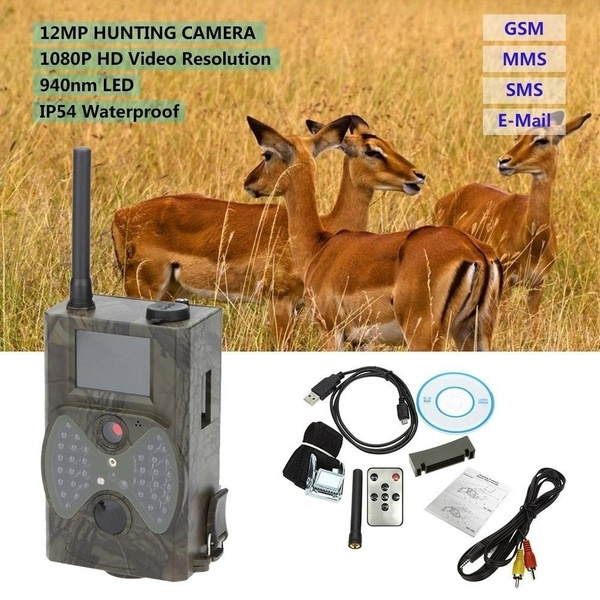 HD HC300M 12M Digital Scouting Trail Camera Infrared 2G MMS GPRS GSM 940NM 