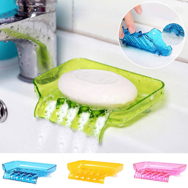 Shower Soap Dish Bathroom Accessories, Plastic Soap Dish Bathtub