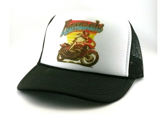 kawasaki trucker hat