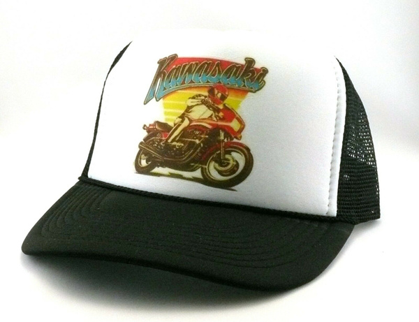 Vintage Kawasaki Trucker Hat Mesh Hat 