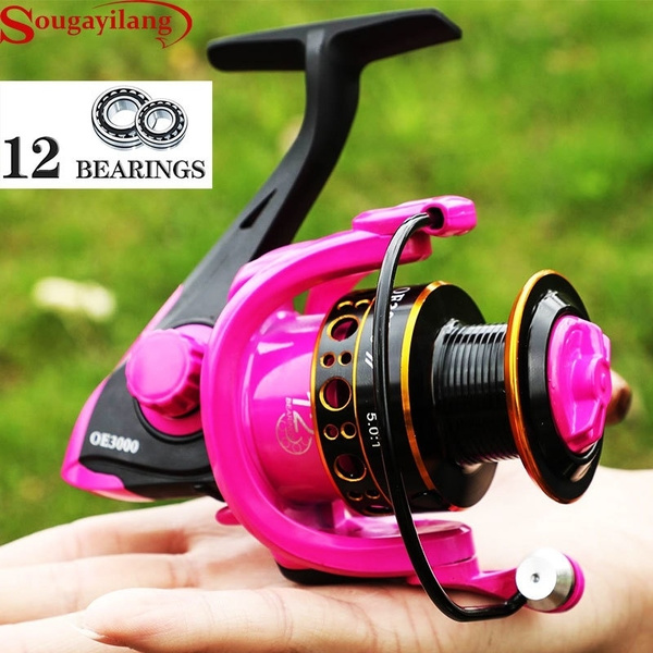 12BB Spinning Fishing Reels Mini High Speed 5.0:1 Gear Ratio Kids